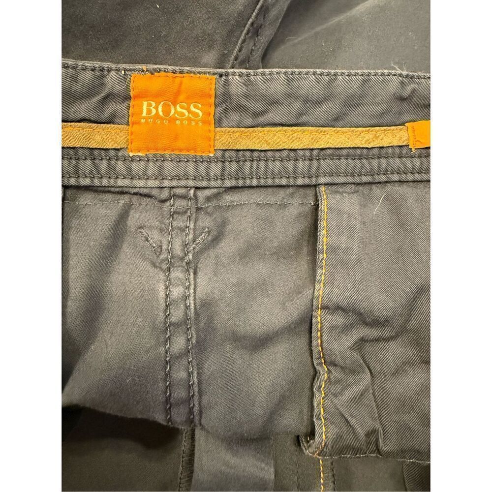 Hugo “Boss Orange” Chino Pants Navy Blue 34X32 Regular Fit - Picture 7 of 10